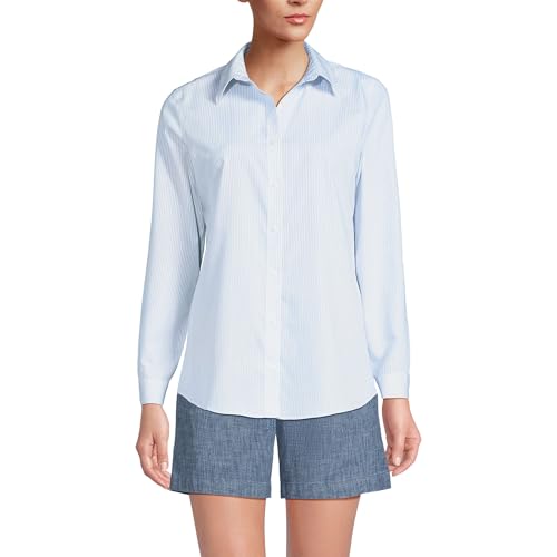 Image of Lands' End Women's Pinwale Cord Long Sleeve Shirt