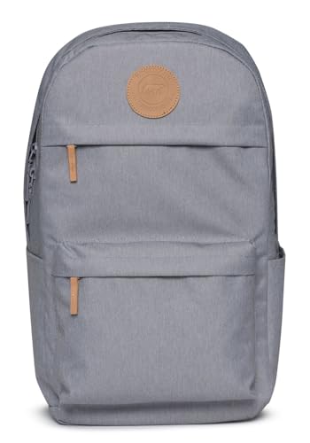 Sac à dos grand volume Beckmann City Max Backpack 34L Grey gris pour ordinateur