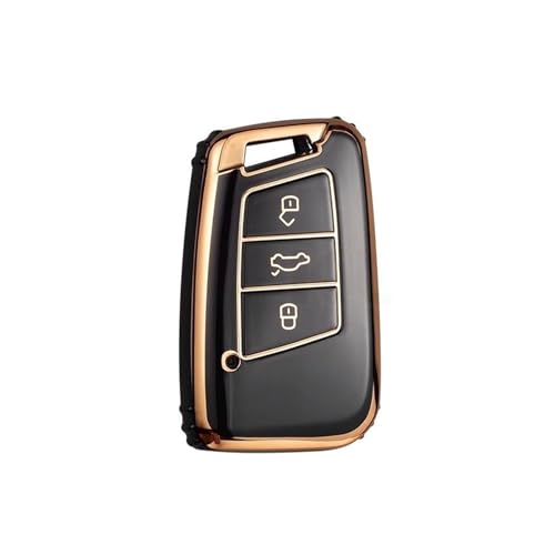 Coque protection TPU pour clé VW Polo Tiguan Passat Golf Jetta Skoda Kodiaq Superb