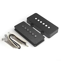 [ALNICO 5 MAGNETS] Delivers a bright tonal quality with tight lows and clear highs, enhancing your overall bass sound dynamics in any musical setting. [COMPREHENSIVE DIY KIT] Includes pre-wound coils, wax-coated cables, along with all necessary compo...