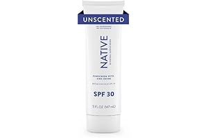 Native Unscented Mineral Sunscreen SPF 30: Your Natural Shield for Sun-Kissed Skin