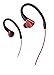 Produktbild Pionner E3 In-Ear Sport Kopfhörer (IPX2 Spritzwassergeschützt, Over-the-Ear Design Ohrhörer, verwicklungsfreies Kabel (1,2m) mit 3,5mm Klinkenstecker, ideal für Laufen und Fitness), rot