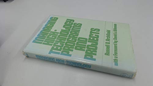 Managing High-Technology Programs and Projects 0471033081 Book Cover