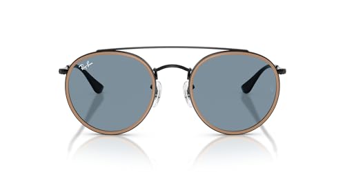 Image of Ray-Ban RB3647N Double Bridge Round Sunglasses