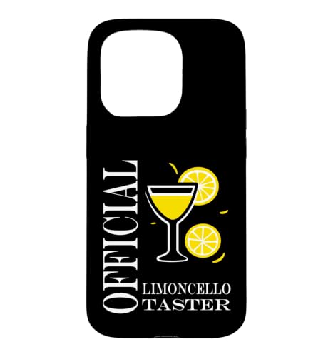 Alcohol official Limoncello taster Funny lemon Limoncello �X�}�z�P�[�X iPhone 15 Pro �p