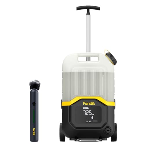 Fanttik NB8 Ultra Cordless Pressure Washer w/4.0 Gal Tank & Fanttik G9 Nano Electric Spin Scrubber