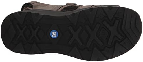 Nunn Bush Men's Huck Sport Closed Toe Fisherman Sandal for Walking, Beach and Outdoor, Charcoal, 9 Wide | Image 3
