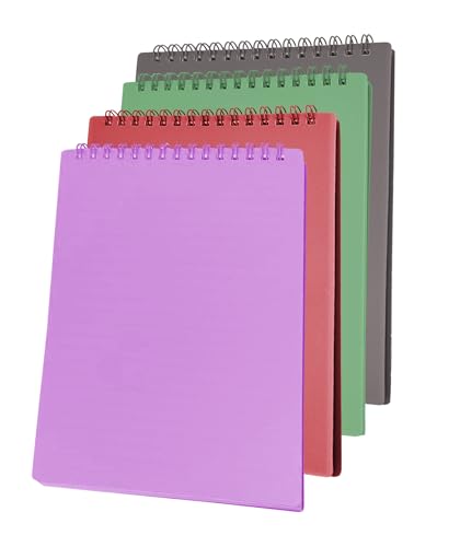 Cahiers à spirales pour écrire des notes à l'école, au bureau et à la maison