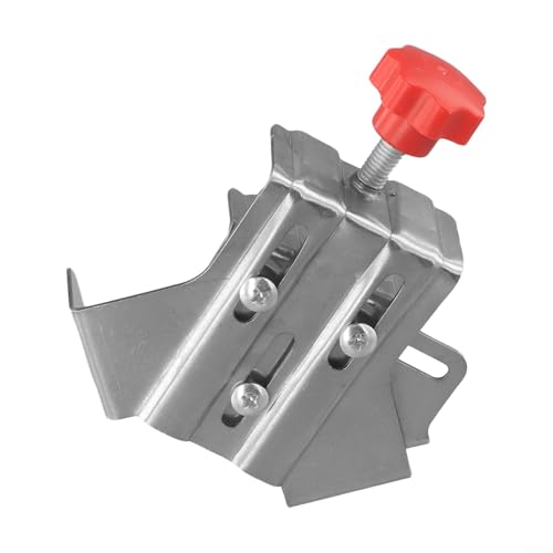 Abrazadera de ángulo recto de acero inoxidable resistente diseñada para proyectos de carpintería y manejo eficiente de materiales (A)