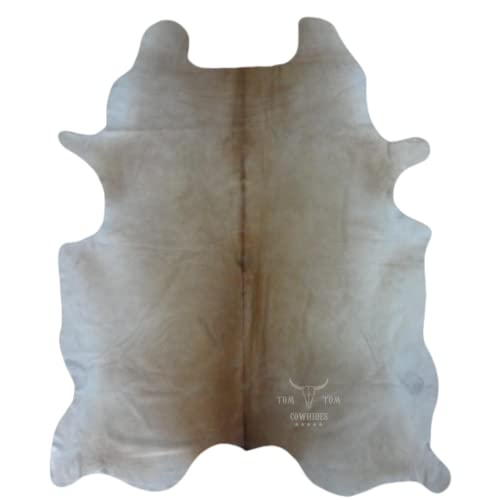 Tomtom Cowhides Butter Blonde Cowhide Rug 6X6 #TOP30