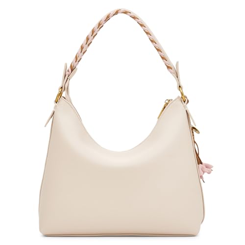 Image of Miraggio Summer Scoop Hobo Handbag For Women With Adjustable & Detachable Strap | Top Handle Hobo Bag For Daily Use