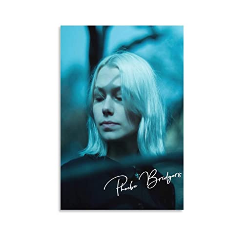 Impression sur toile Phoebe Bridgers pour déco salon et chambre d'étudiant moderne