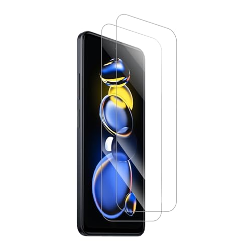 OAGELIM 2�Z�b�g �����K���X �X�N���[���v���e�N�^�[ Redmi Note 11T Pro+ (6.6 �C���`) �Ƃ̌݊������� �ی�t�B���� �X�N���b�`�h�~ HD �N���A �C�A�Ȃ� & �ȒP���t��