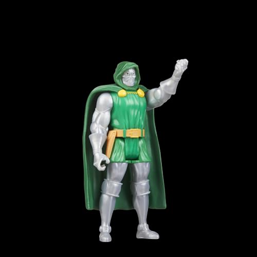 Marvel Legends Series Retro 375 Collection Doctor Doom 3.75-Inch Action Figures, Multicolor, Small - Image 4