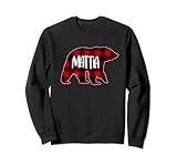 mattia bear custom red buffalo plaid christmas pajama felpa
