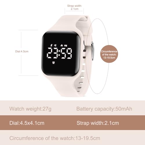 Image of BEN NEVIS Kids Watch, Digital Watch for Boys Girls, Sport Watch with Fitness Tracker, Alarm Clock, Stopwatch, No App and Waterproof, Watch for Kids Ages 5-12