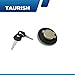 TAURISH Chrome Fuel Tank Cap + Lock for Suzuki SJ410 413 LJ Samurai Sierra Drover Gypsy