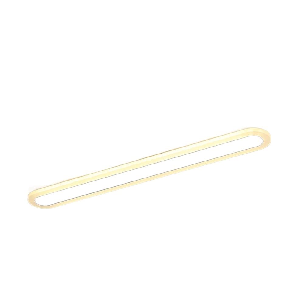 Chandelier LED bande lumineuse plafonnier mince 40cm lumière chaude balcon entrée