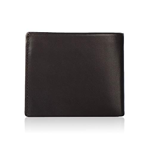 Cross Oak Brown Men's Wallet Stylish Genuine Leather Wallets for Men Latest Gents Purse with Money Coin and Card Holder Compartment (AC298072_1-3) 5 31GuPtuK8JL