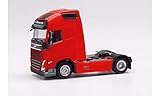Escala: 1:87 (escala H0) Herpa 313377 Volvo FH Gl. XL 2020 - Maqueta de camión (escala 1:87), color rojo
