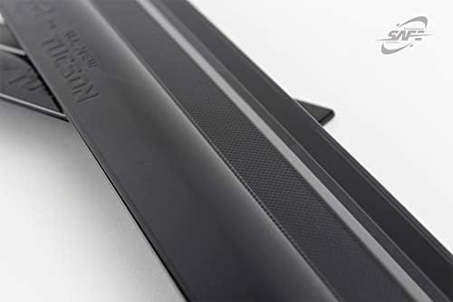 Safe Smoke Window Visor Sun Rain Vent Guard 4 Pcs Set for 2016~ Hyundai Tucson Out Channel Visor