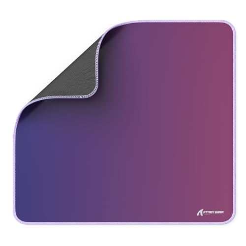 Tapis de souris de jeu esports ATTACK SHARK CM03 violet dégradé 450x400mm
