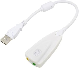 Lightweight USB2.0 External Sound Card 7.1Channel External Adapter for Instant Palyback 7.1Channels usb to 3.5mm adapter