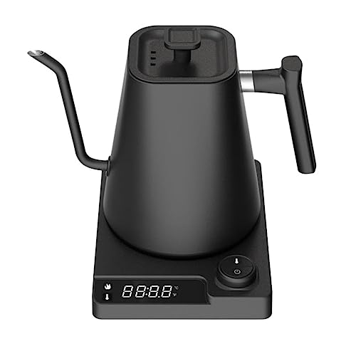  110V 220V Bollitore Elettrico a Collo di Cigno 1000ml Caffettiera per Birra Manuale Pentola per Il Controllo della Temperatura Intelligente Teiera per Bollitore a Riscaldamento Rap