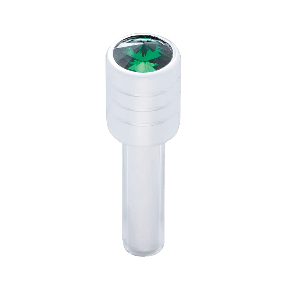 United Pacific Classic Car Chrome Aluminum Green Diamond Door Locks