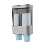 Dispensador de Vasos de Papel, dispensador de Vasos, Soporte Tipo Tirador,...