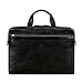 Produktbild Maxwell-Scott Hochwertige Herren Leder Businesstasche mit Trolley Funktion in Schwarz - Teramo