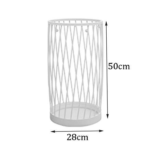 Support de rangement pour parapluies blanc pour une entrée impeccable
