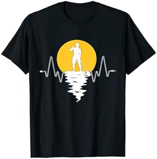 Stand Up Paddling Paddle Board Surfen Surfer T-Shirt