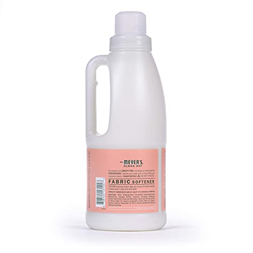 Mrs. Meyer’s Clean Day Liquid Fabric Softener, Cruelty Free Formula Infused With Essential Oils, Paraben Free, Geranium Scent, 32 Oz (Pack Of 1) #TOP1
