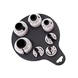 LatoYard 7-teiliges Kraftstoffleitungs-Trennwerkzeug-Set für Klimaanlagen-Reparatur an Autos – Kunststoff, 6–22 mm, für AC-Ölleitungen