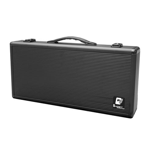 Aluminum Briefcase - 18.8 x 9 x 1.8 Inch Secure Business Suitcase with Cipher Lock | Portable Data Safe & Document Case for Files, Travel, Negotiations 5