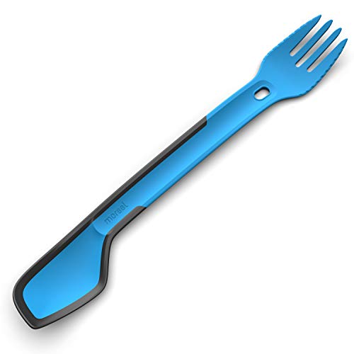 Morsel Spork & Spoon (Blue, Spork)