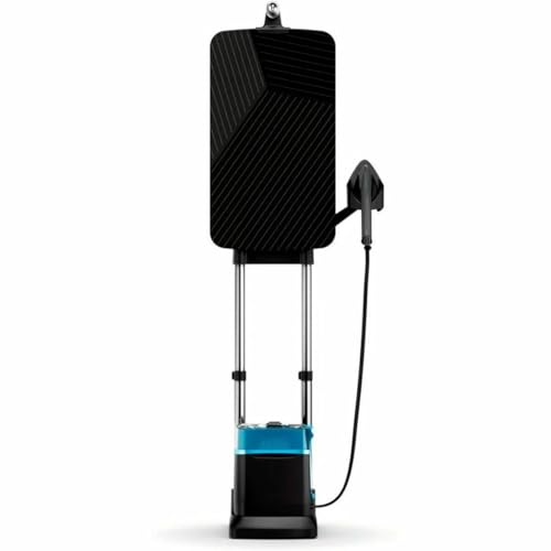 Rowenta Ixeo Power QR2022 - Spazzola a vapore e centro stiratura 2170 W, uscita vapore 90 g/min, colpo vapore 200 g/min, elimina fino al 99,99% particelle, tavola intelligente, prodotto in Francia