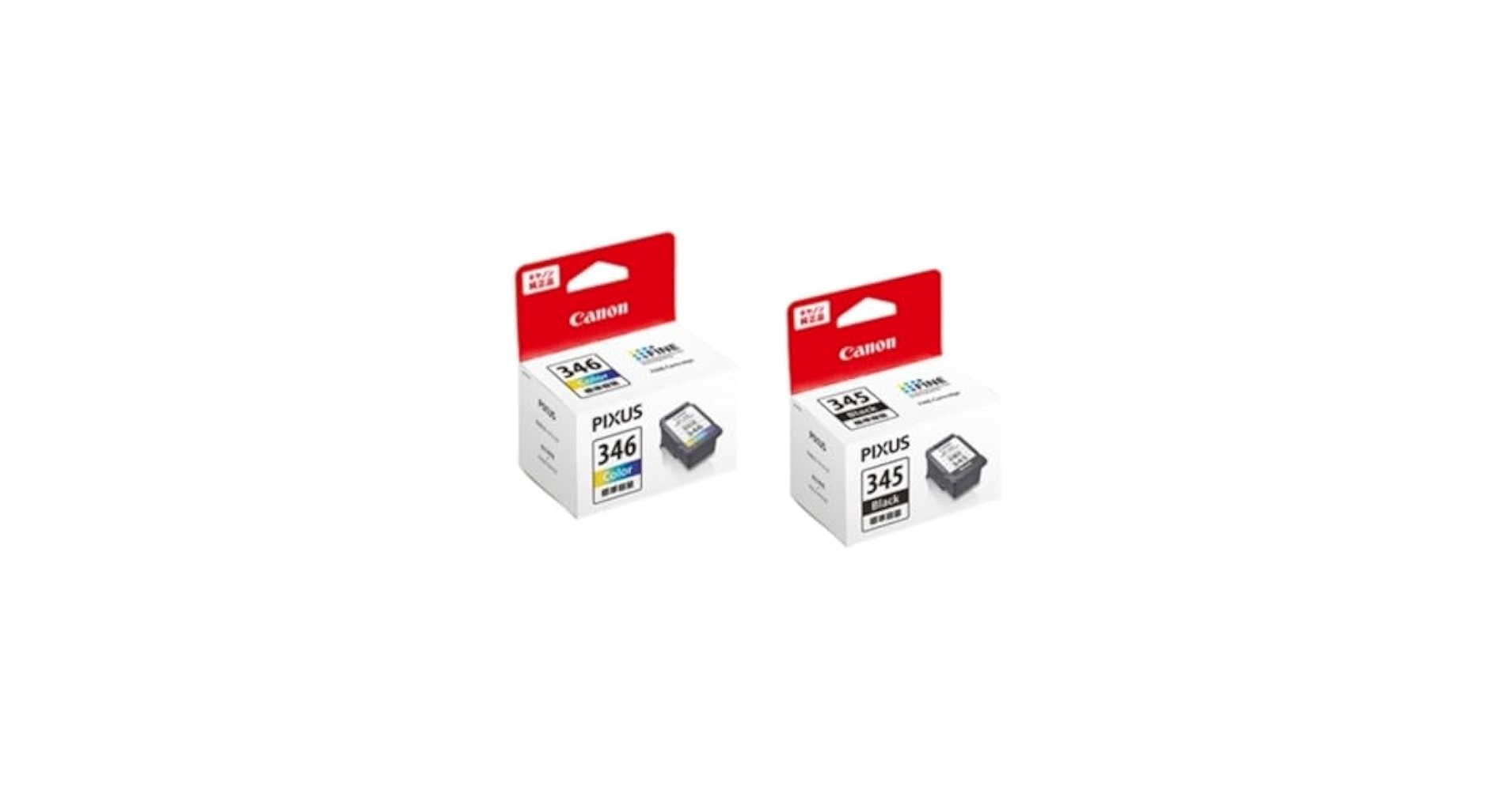 Canon PIXUS インクカートリッジ 345 346 24個セット Amazon.co.jp: 【純正品セット商品】CanonインクカートリッジBC