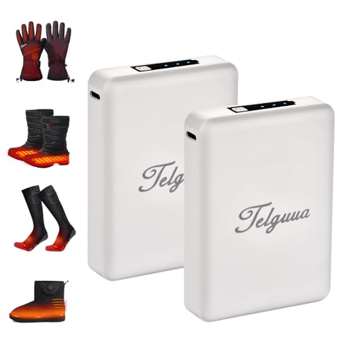 Telguua Rechargeable Battery Pack Replacement for Heated Gloves