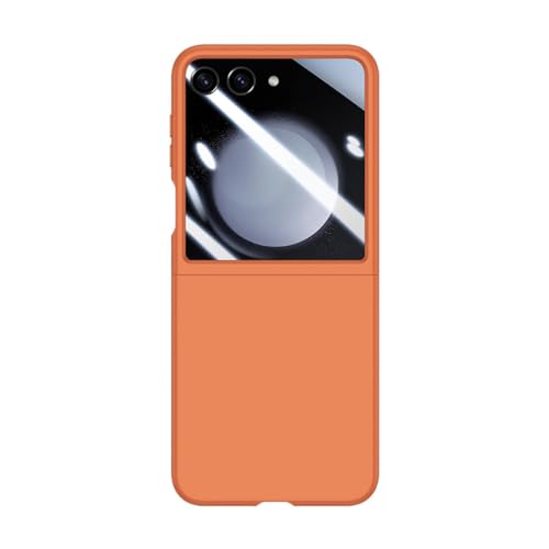 Coque Samsung Z Flip 5 orange pour protéger votre mobile en voyage