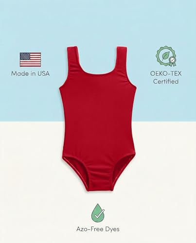 Image of Girls' UPF 50+ Swimsuit in One Piece by City Threads