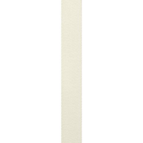 Image of Berwick Offray 061572 7 /8 inch Wide Single Face Satin Ribbon, Antique White Ivory, 6 Yds (Pack of 2)