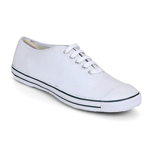 Image of TUFF Tennis School Shoe, Formal Shoe for boy & Girl in White Color