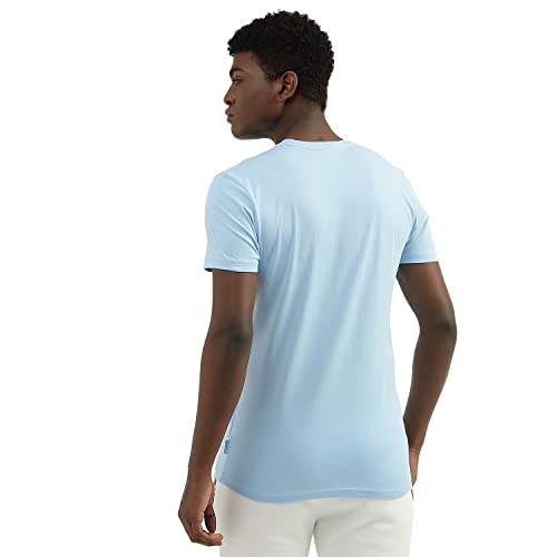 Image of UNITED COLORS OF BENETTON Men's Cotton Printed Regular Fit T-Shirt