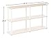 Furinno 99130BE/WH 3-Tier Double Size Storage Display Rack, Beech/White