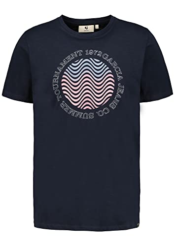 Preisvergleich Produktbild Garcia Herren Short Sleeve T-Shirt, Dark Moon, XL