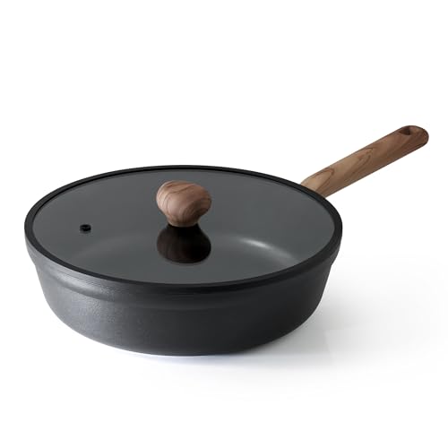 SENSARTE �[�^�t���C�p�� 30cm �W�t�� �m���X�e�B�b�N���H IH�Ή� �K�X�ΑΉ� �u�ߓ� �I�[���M���Ή� �ł��t���ɂ��� 5�w�\�� �X�C�X����̃R�[�g PFOA�t���[ �������ȒP ���ؓ� ���т���ɂ��� ���M���� ��N�ۏ� �u���b�N