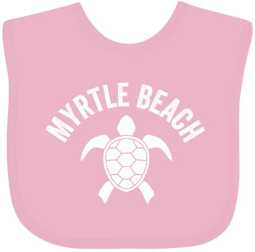 inktastic Myrtle Beach Retro Tribal Turtle Baby Bib