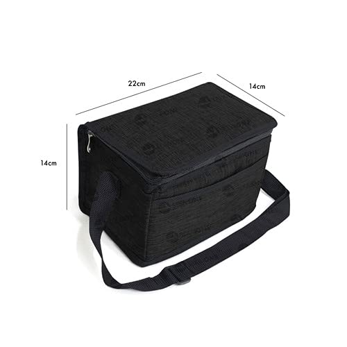 Bolsa Térmica Mamadeira Marmita Academia 411 - Preto